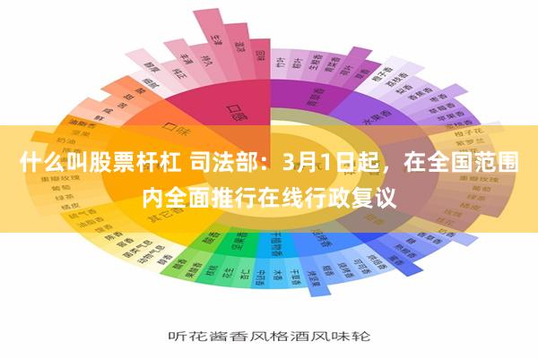 什么叫股票杆杠 司法部：3月1日起，在全国范围内全面推行在线行政复议