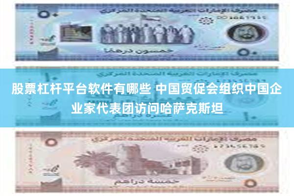股票杠杆平台软件有哪些 中国贸促会组织中国企业家代表团访问哈萨克斯坦